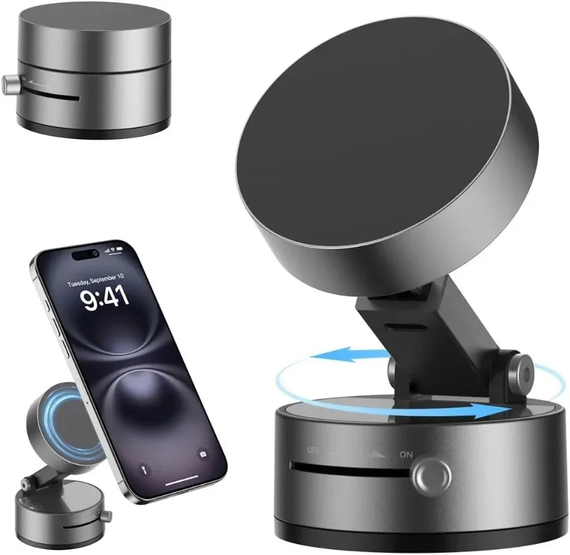 Magnetic Retractable Car Phone Mount