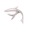A silver pro-grade zinc alloy guitar capo with a curved, ergonomic design.