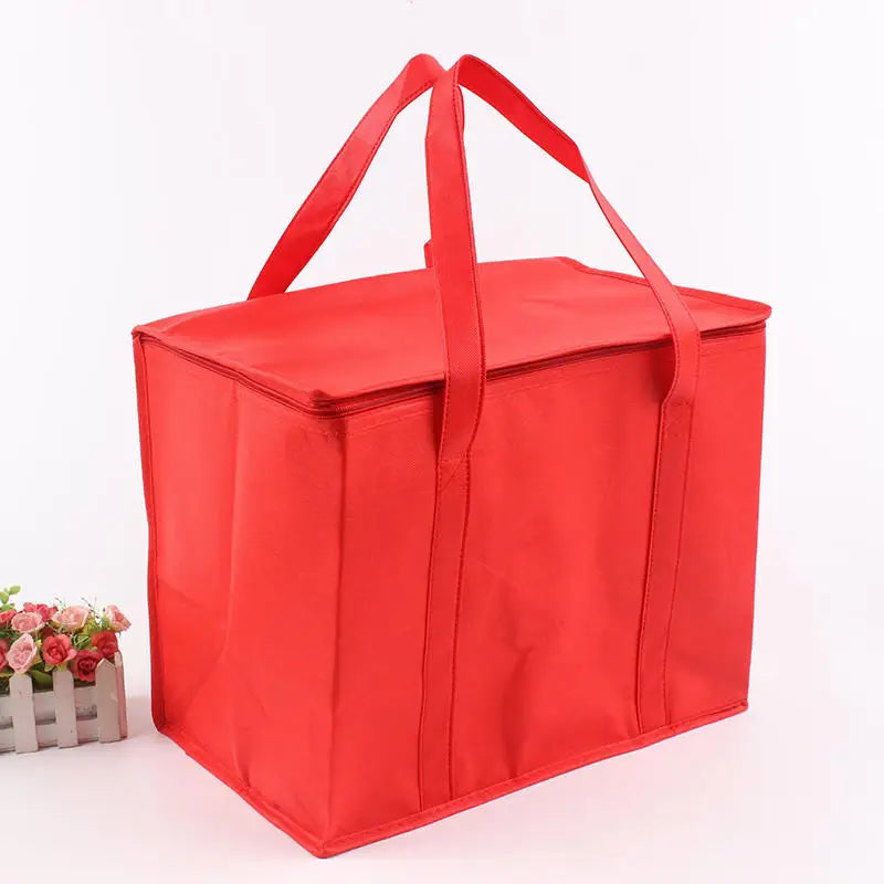 Large Capacity Insulated Grocery Bag – Foldable & Reusable Thermal Cooler Tote