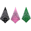 Paisley Bandana Square Scarf – 55cm Cotton Blend for Men and Women