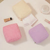 Tragbare Flanell-Make-up- & Toilettenartikel-Tasche