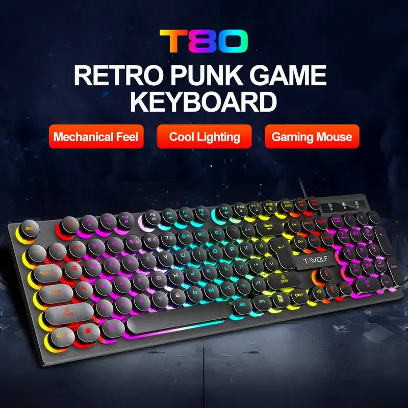 RGB Backlit Mechanical Gaming Keyboard