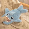 Plush Shark Hot Water Bottle with Detachable Cover