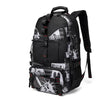 Black travel backpack featuring a shoe compartment and laptop sleeve.