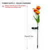 Solar-Powered Swinging Bee Garden Light