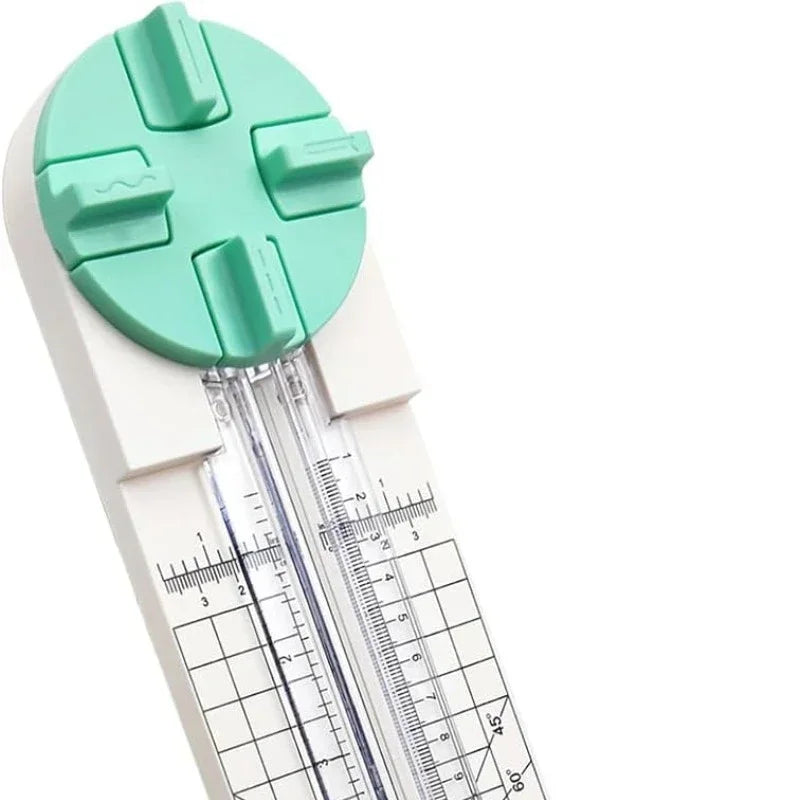 Multi-Function Paper Trimmer with 4 Cutting Styles