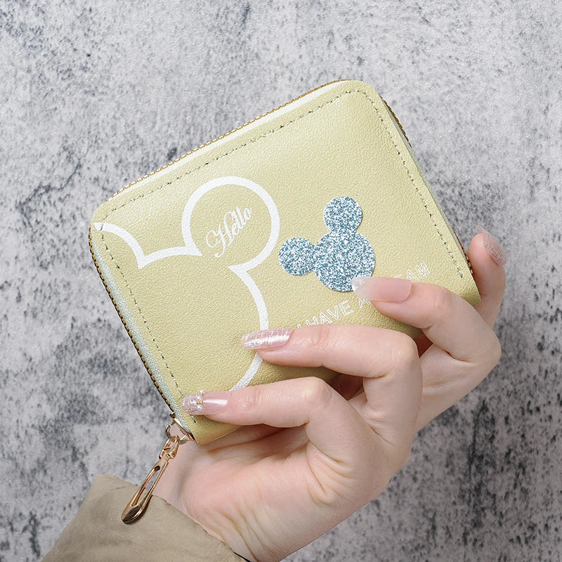 Adorable Cartoon Mini Wallet with Coin Pocket