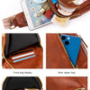 Elegant PU Leather Crossbody Sling Bag for Women