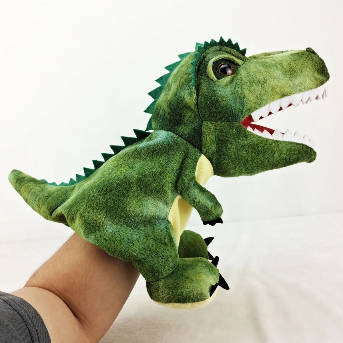 Dinosaur Hand Puppet Plush Toy – Movable Mouth for Imaginative Play