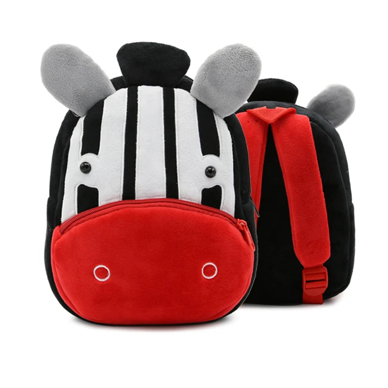 Adorable Animal Plush Backpack for Toddlers