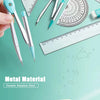 7-Piece Geometry Set with Compass and Ruler