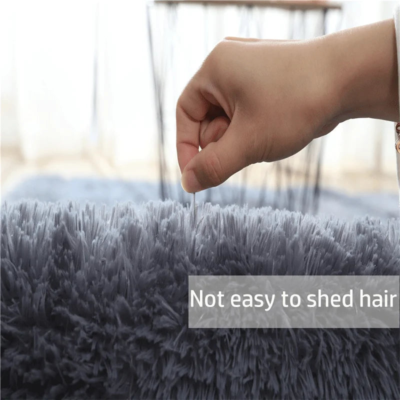 Plush Shag Area Rug – Soft, Cozy, and Modern
