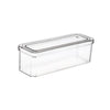 Staplerbarer transparenter Lebensmittelaufbewahrungsbehälter mit Deckel