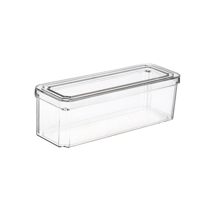 Staplerbarer transparenter Lebensmittelaufbewahrungsbehälter mit Deckel