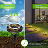 Solar-Powered LED In-Ground Pathway Lights