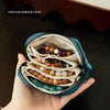Velvet Jewelry Storage Pouch with Tassel — Travel Organizer for Rings, Bracelets & More