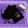 Black Velvet Tarot Card Storage Bag