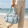 Gradient Color Otaku Crossbody Bag with Clear Pin Display Window