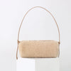 Vintage Y2K Vegetable-Tanned Leather Cylinder Bag