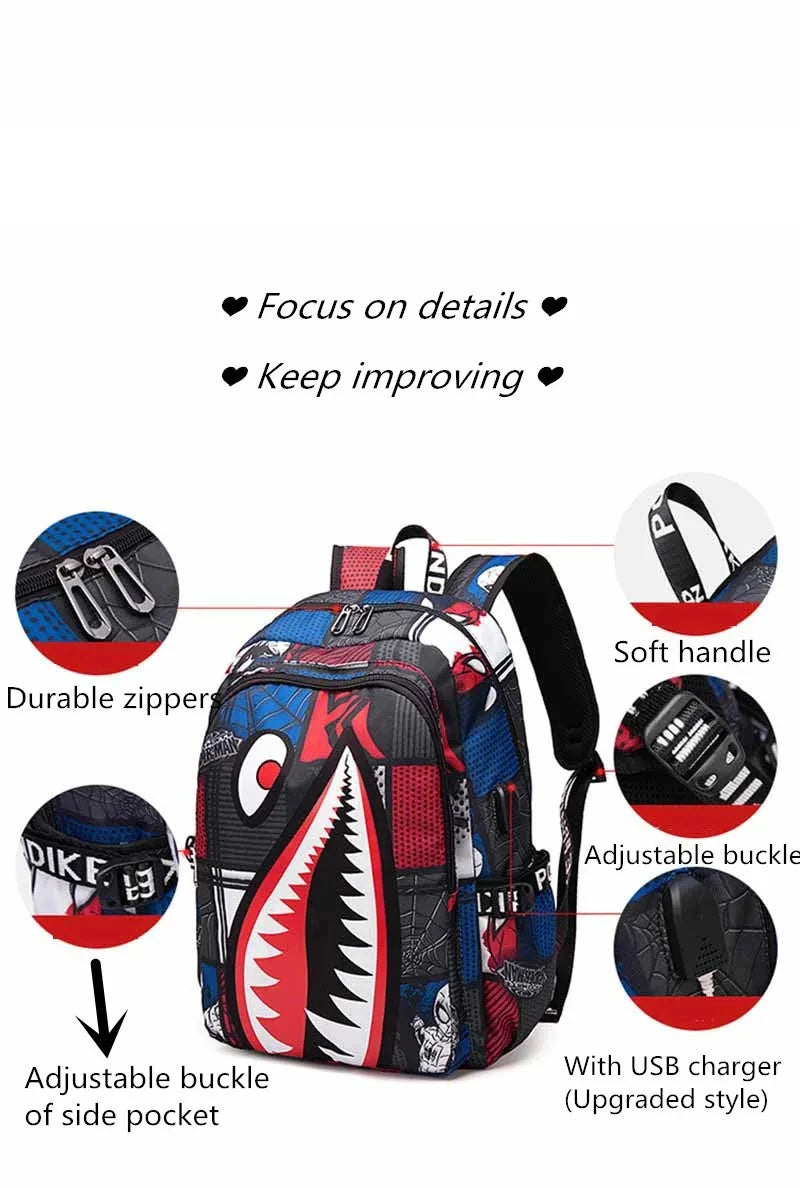 Anti-Theft Waterproof Travel Backpack