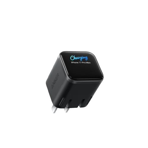 Câble de charge Anker avec indicateur bleu lumineux pour iPhone 17 Pro Max