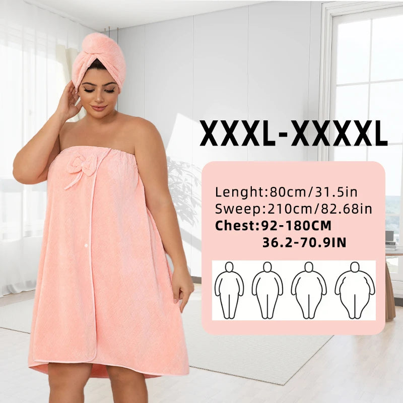 Adjustable Bath Skirt and Shower Cap Set
