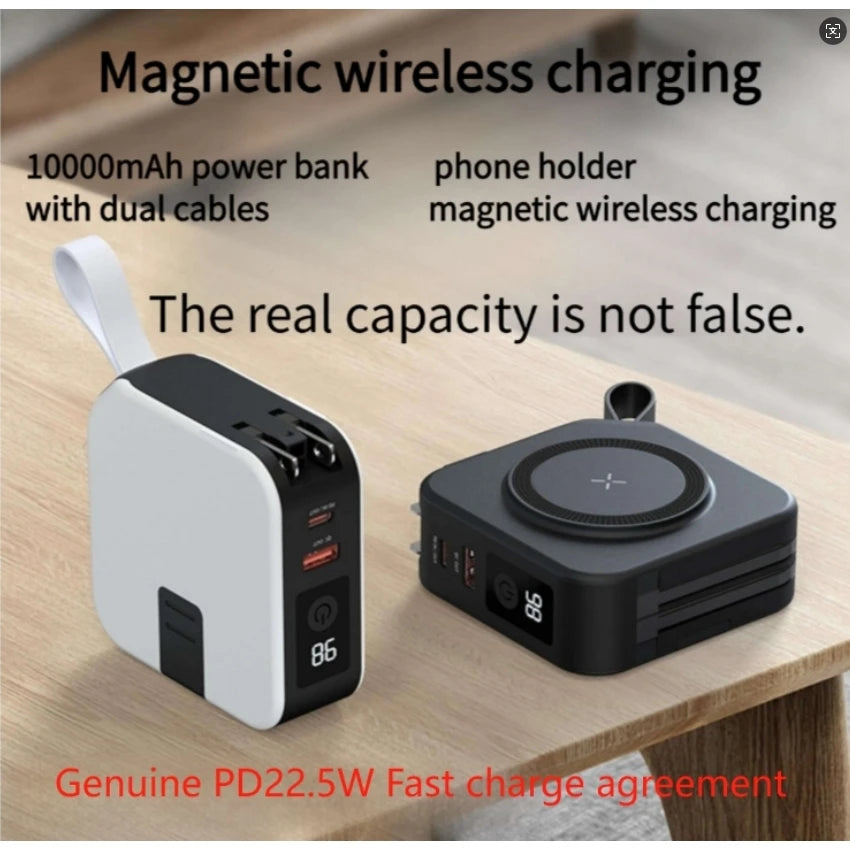 Batterie Externe de Charge Sans Fil Magnétique