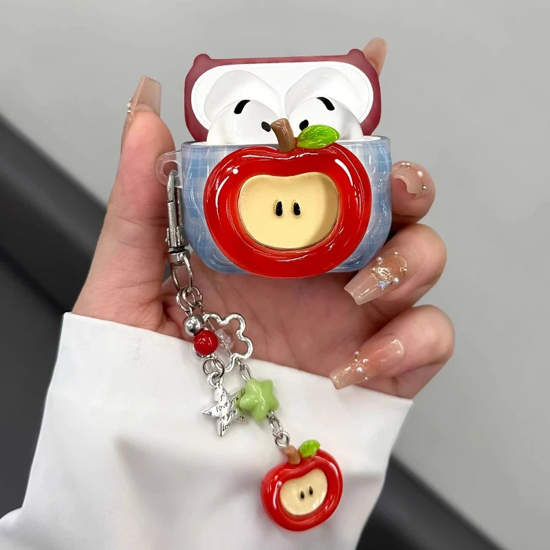 Cute Fruit 3D Silicone Case for AirPods (Multiple Models)
