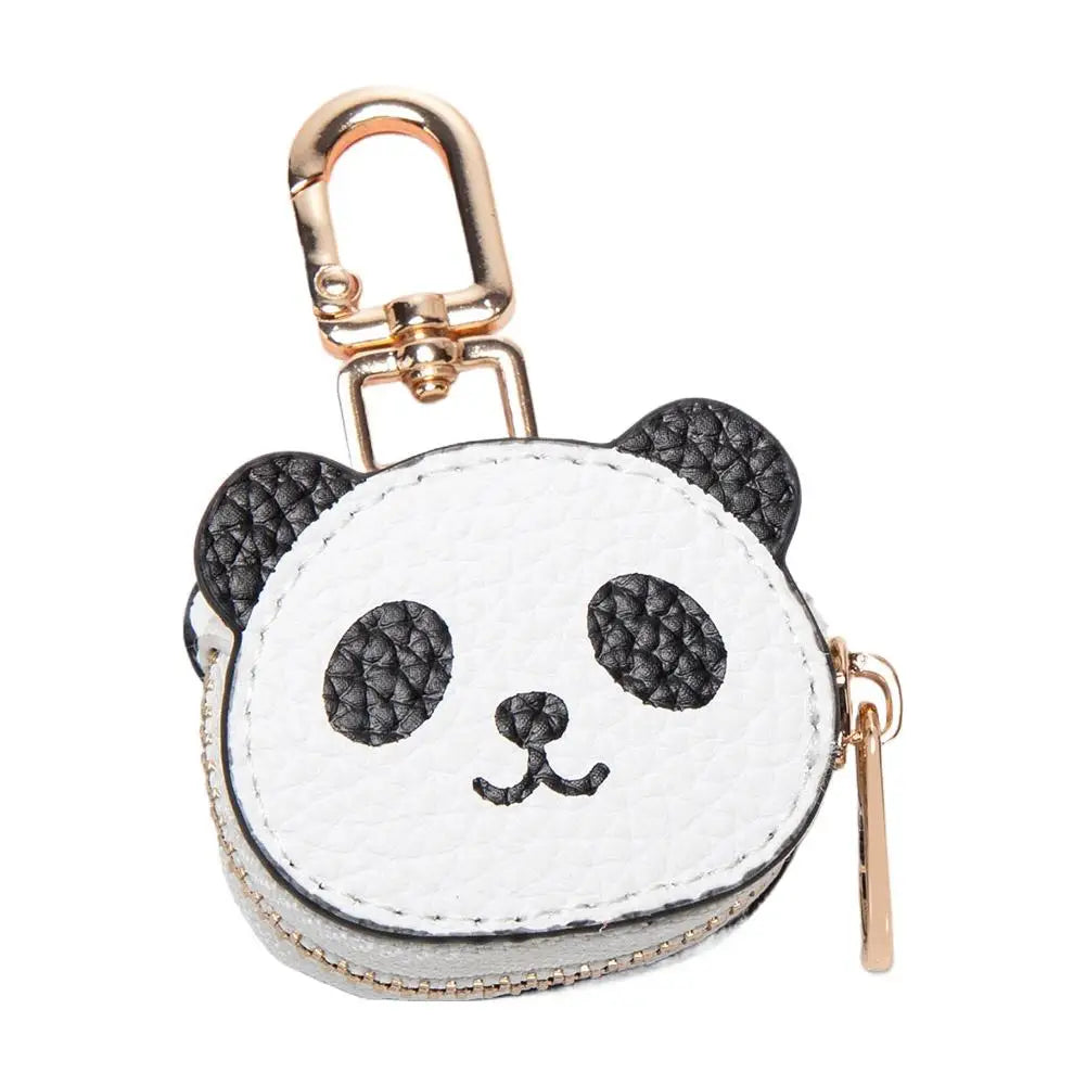 Fruit-Shaped PU Leather Coin Purse with Keychain
