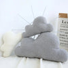 Cloud-Shaped Plush Throw Pillow