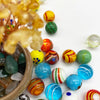 Handcrafted Glass Marbles Set for Games, Décor & Collecting