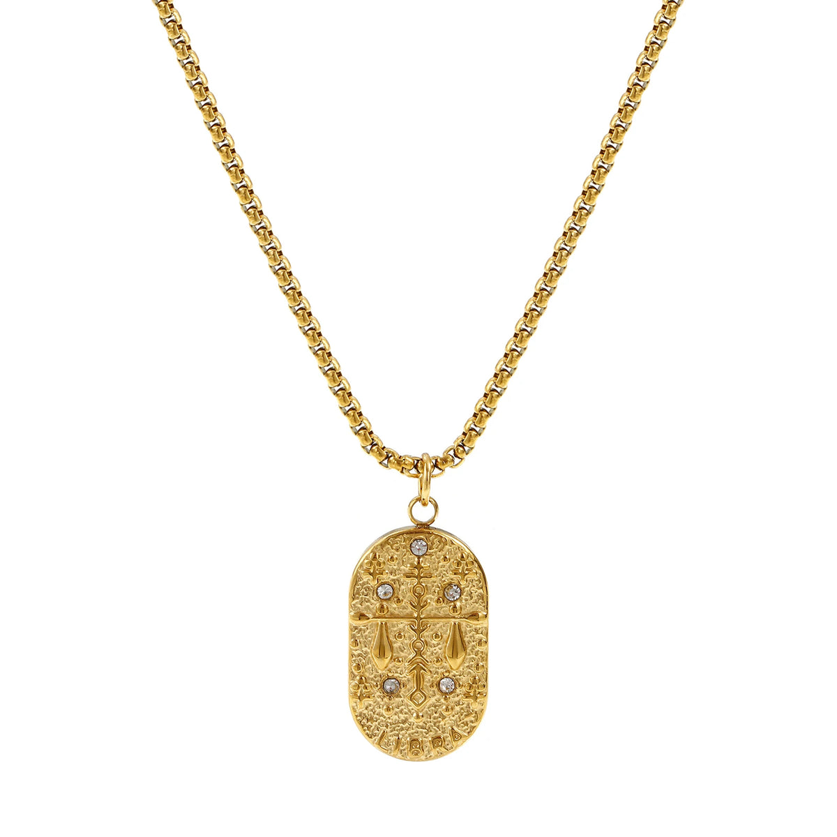 18K Gold Plated Constellation Pendant Necklace
