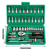 46-Piece Compact Socket Wrench Set