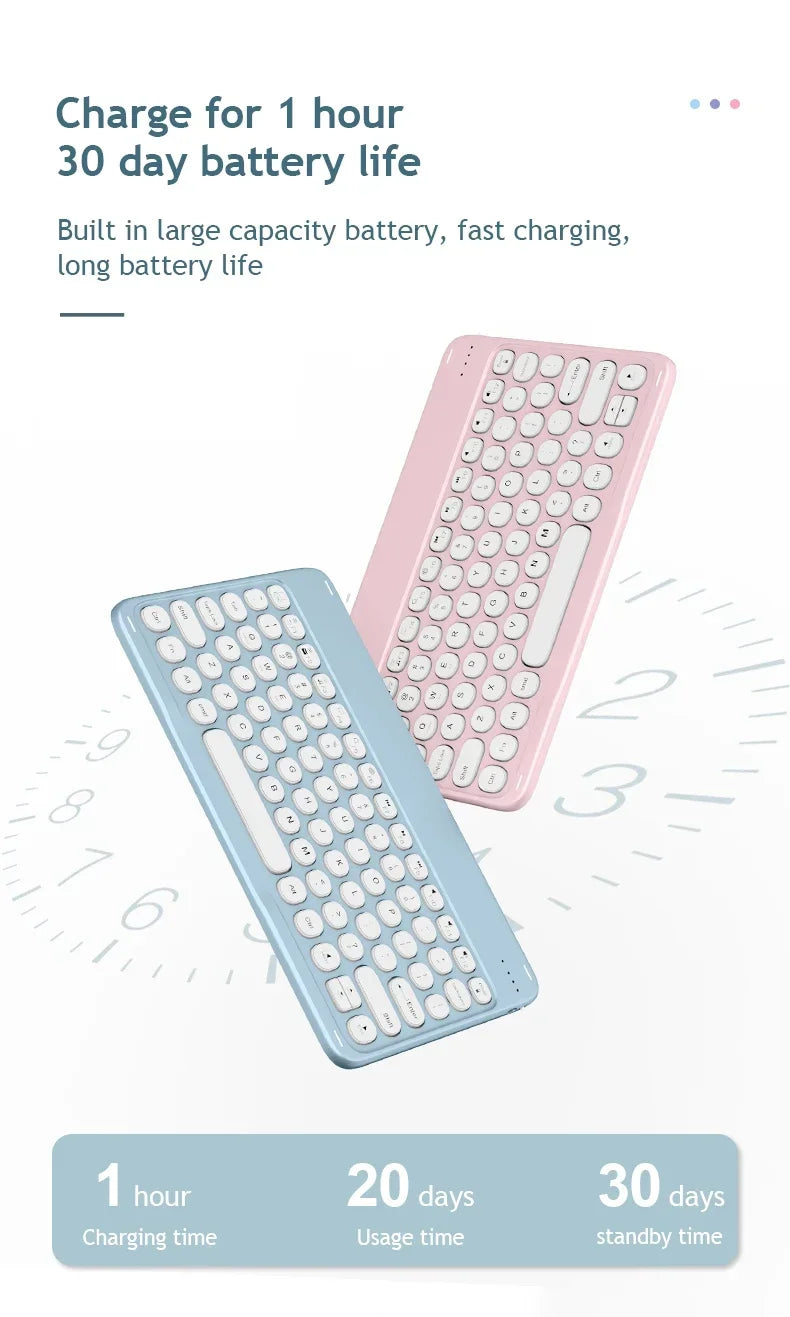 iPad Keyboard Case with Bluetooth Mouse