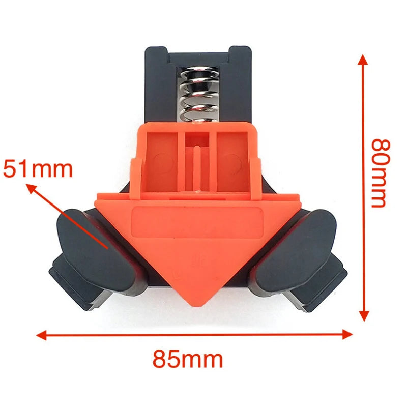 Adjustable Right Angle Corner Clamps for Woodworking (4-Pack)
