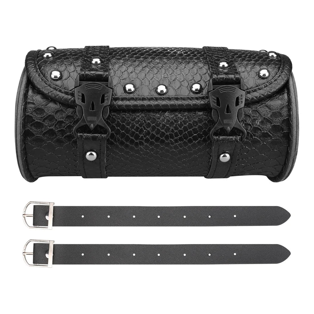 Motorcycle PU Leather Utility Saddlebag