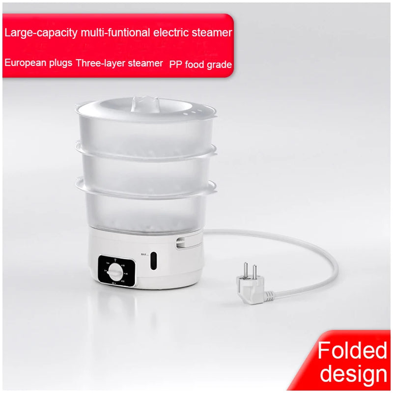 13L Electric Food Steamer with Timer