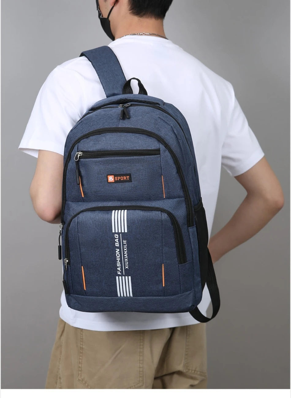 Versatile Commuter Backpack for Men – Lightweight with 15" Laptop Compartment