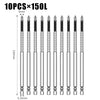 Magnetic Cross Head Screwdriver Bit Set (S2 Steel, Anti-Slip)