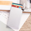 Tragbarer Aluminium-RFID-Blockier-Kartenhalter