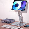Adjustable Aluminum Tablet Stand with 360° Rotation
