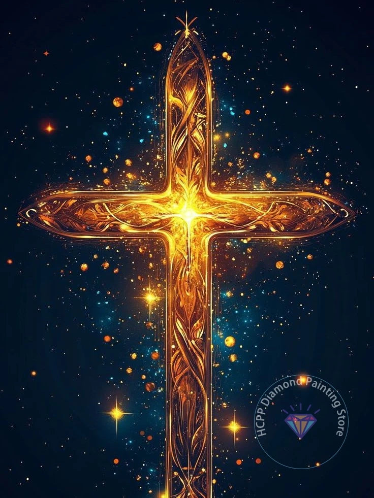 Jesus Christ Cross Diamond Painting Kit