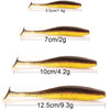 Realistic Soft Bait Fishing Lures with Jig Heads
