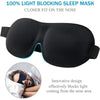 3D Contour Sleep Mask with Memory Foam