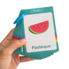 French Vocabulary Flashcards for Kids - Food, Animals, Fruits & Body Parts