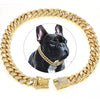 Diamond Cuban Link Dog Collar