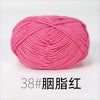 4-Ply Soft Cotton Blend Yarn for Knitting and Crochet