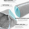 Reusable Shoe Wash Bag with Secure Zip Closure
