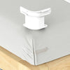 Bedsheet Corner Tightener Clips with Heavy-Duty Mattress Straps