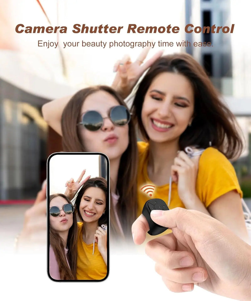 Bluetooth Page-Turning Ring for Smartphones